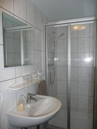 Guest-WC mit Handtüchern
