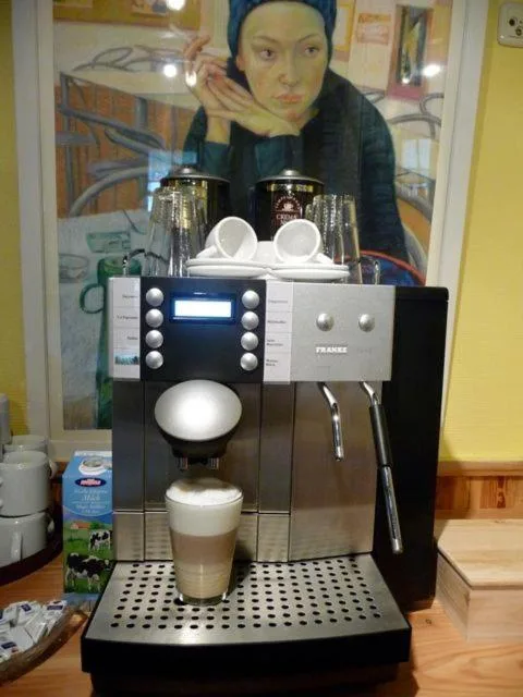 Kaffeemaschine für Gäste